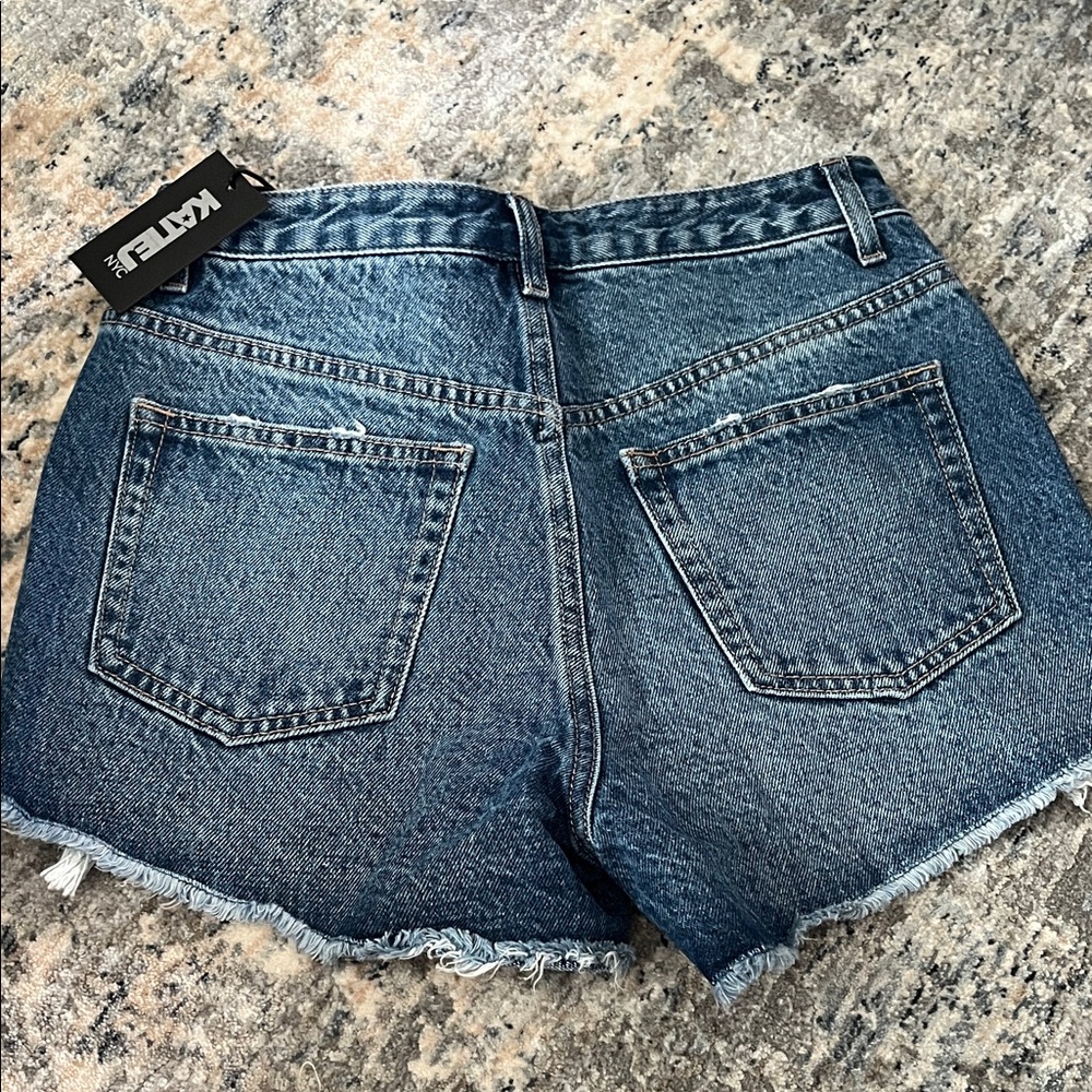 Katie J NYC Malibu Jean Shorts ** - Picture 3 of 10
